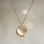 Necklace Intuition (gold plated)
