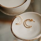 Earrings Célestine (gold plated)