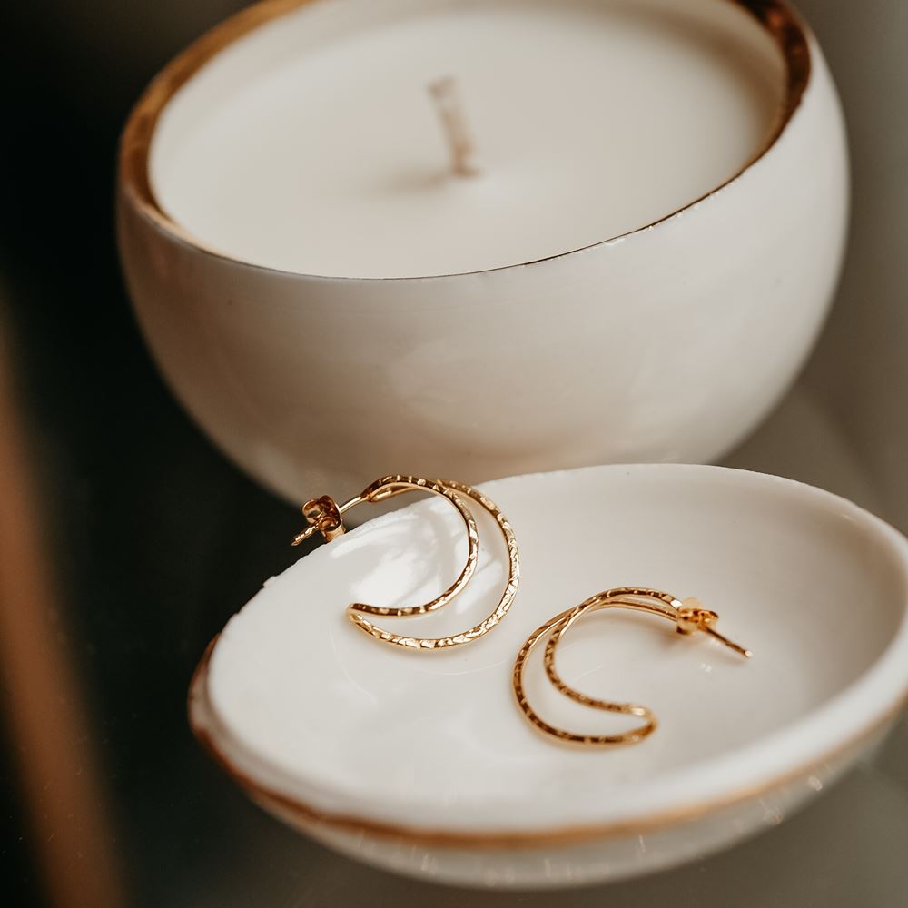 Earrings Célestine (gold plated)