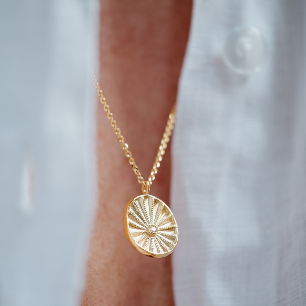 Halsketting La Rayonnante (18k goud)