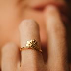 Ring Liseron (verguld)