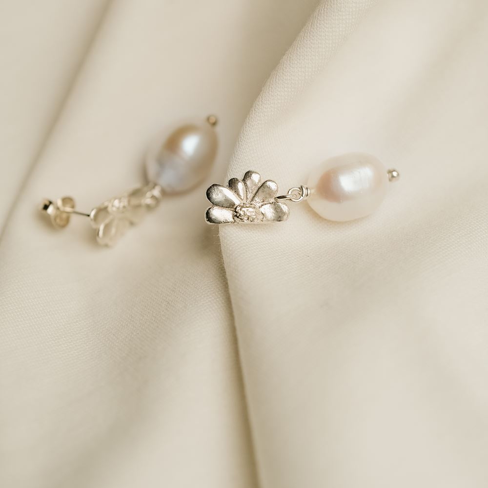 Oorringen Camélia (zilver 925)