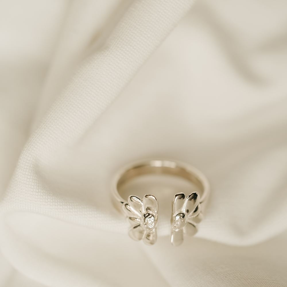 Bague Flora (argent 925)
