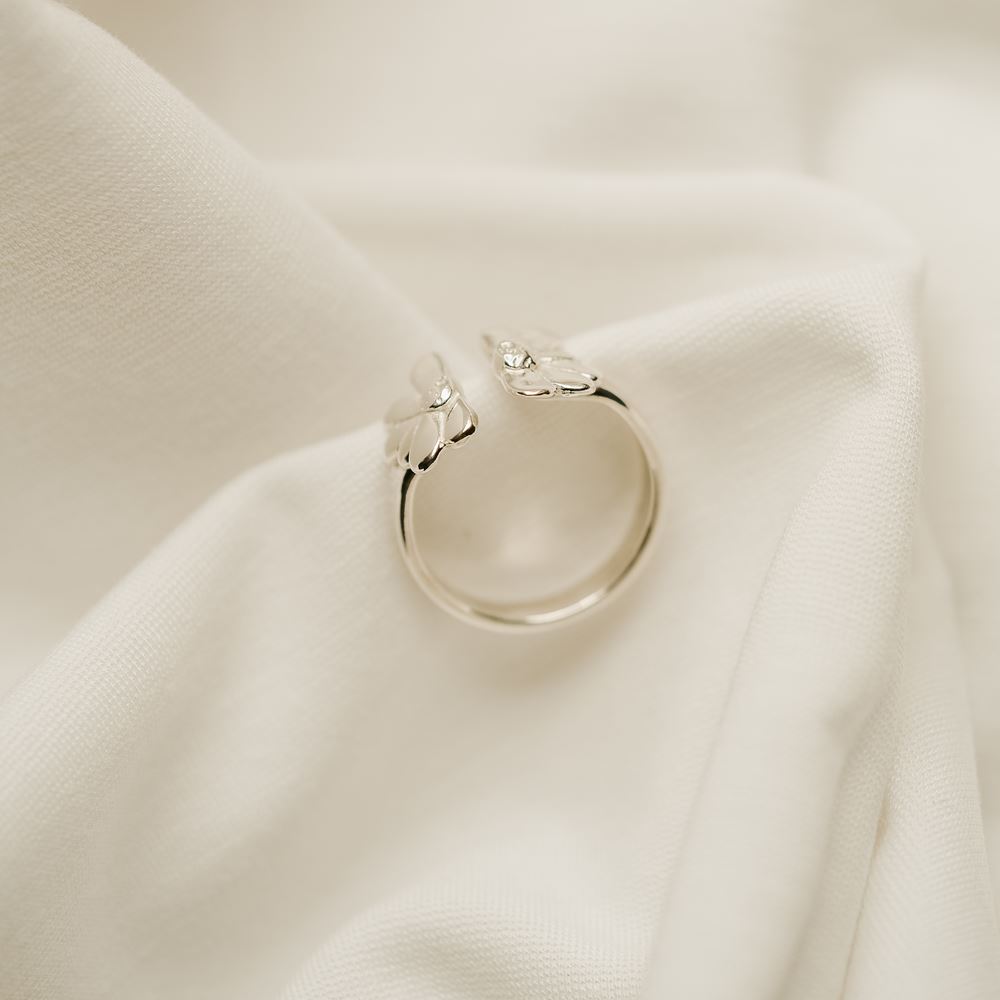 Bague Flora (argent 925)