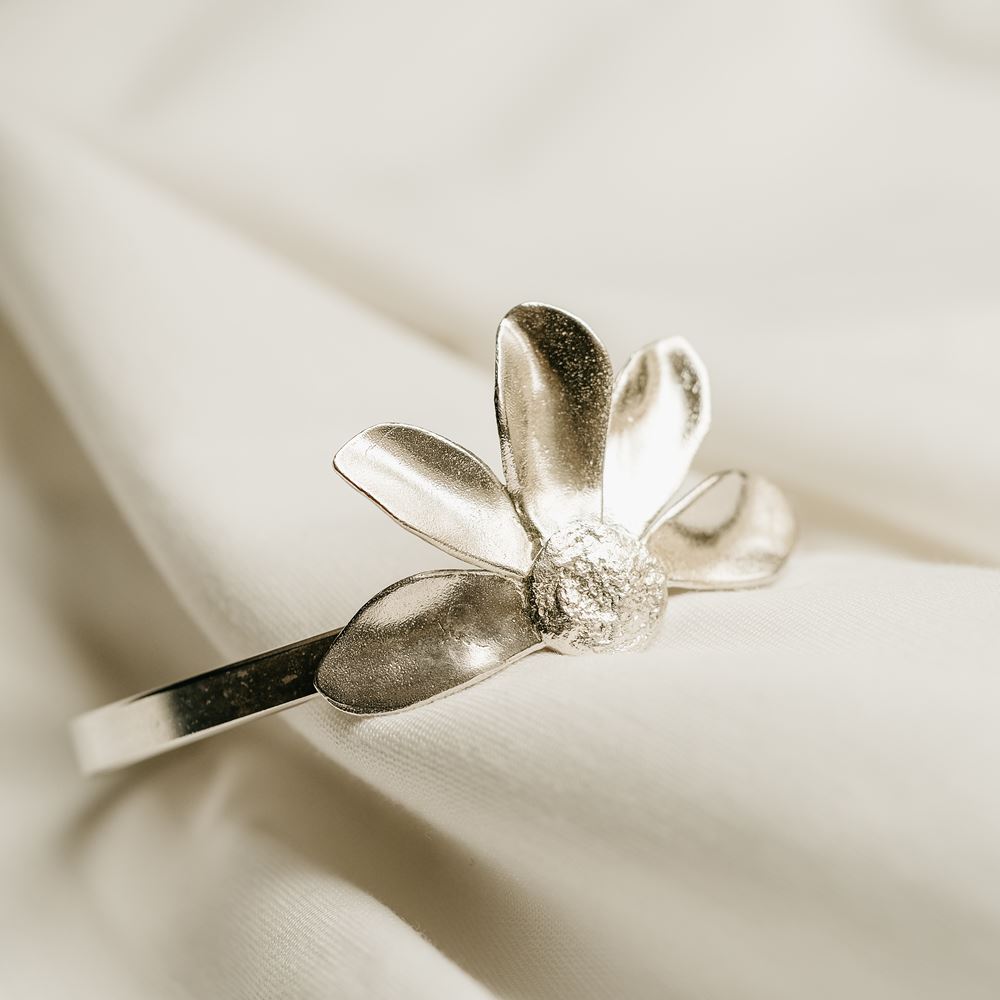 Jonc Dahlia (argent 925)