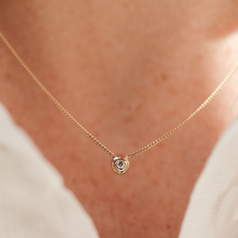 Halsketting L'Étincelle (18k goud)