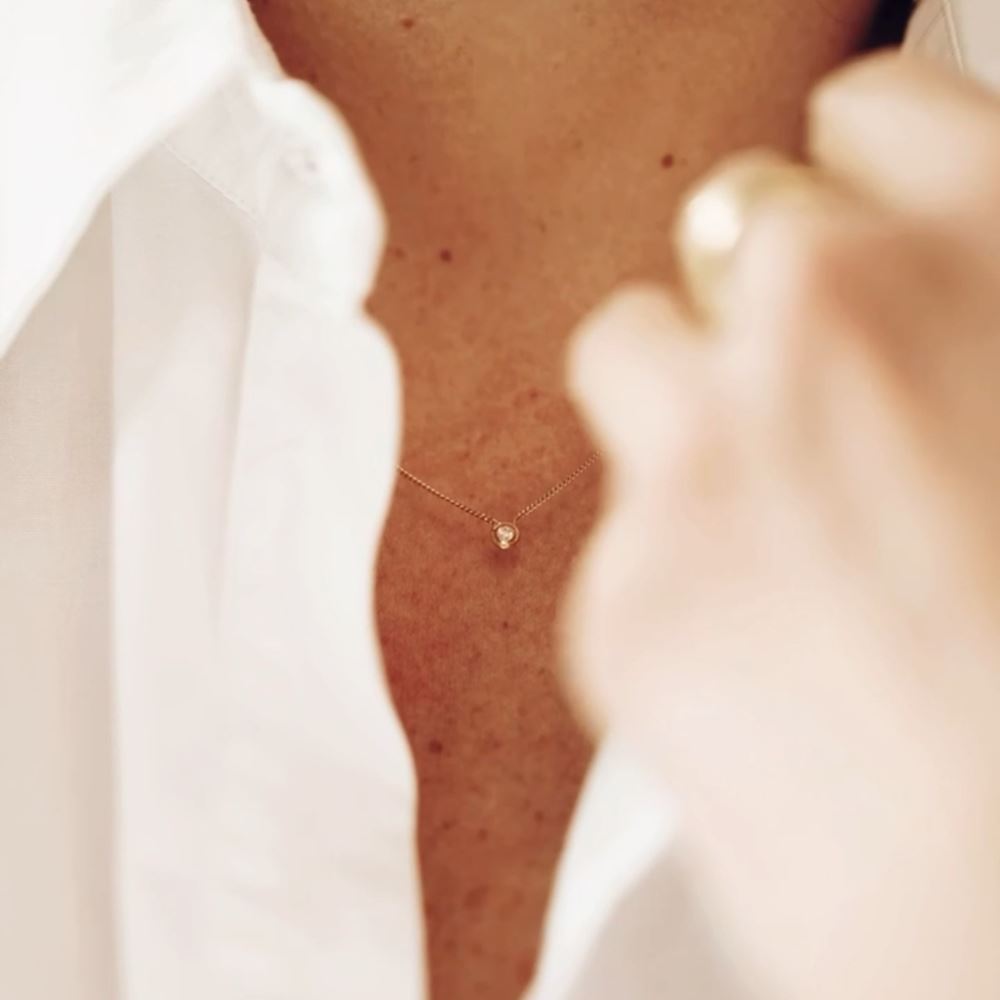 Halsketting L'Étincelle (18k goud)