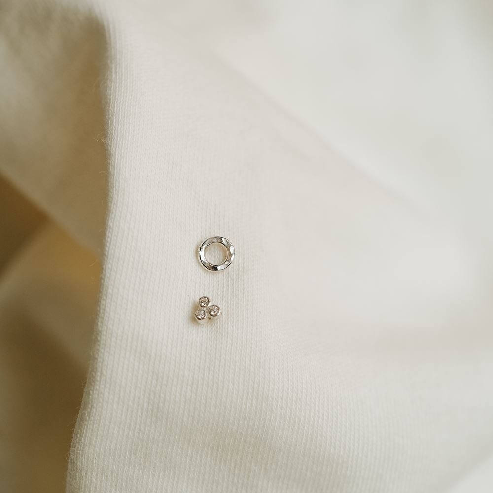 Puces d'oreilles Lulu (argent 925)