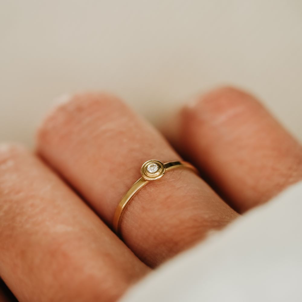Ring L'Étincelle (18k goud)