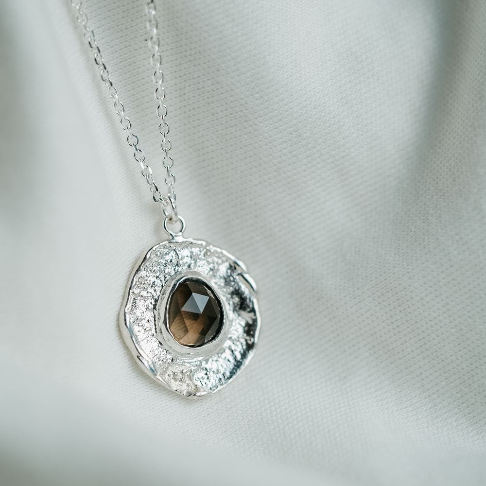 Halsketting Aura - Aarding (zilver 925)