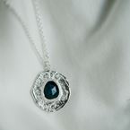 Halsketting Aura - Bescherming (zilver 925)