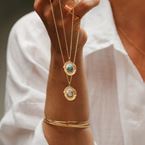 Halsketting Aura - Moed (verguld)