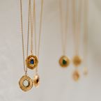 Collier Aura - Sérénité (plaqué or)