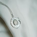 Halsketting Aura - Sereniteit (zilver 925)