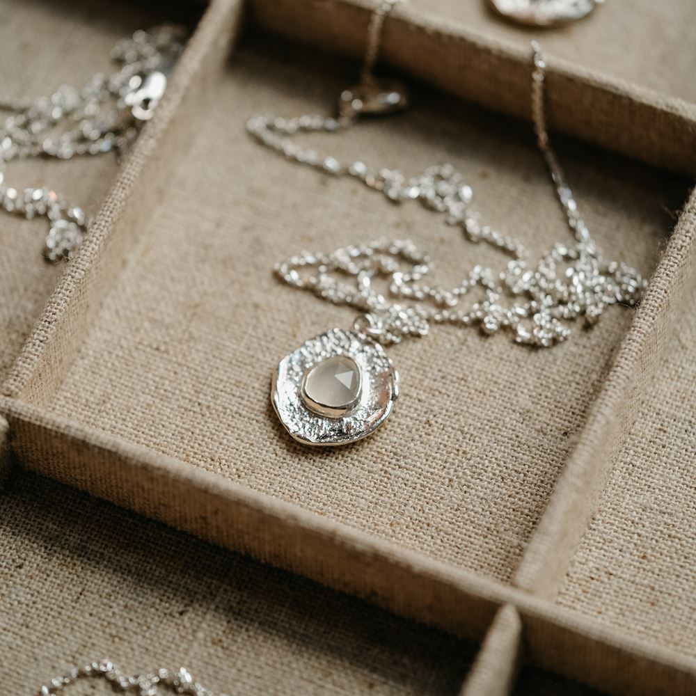 Halsketting Aura - Sereniteit (zilver 925)