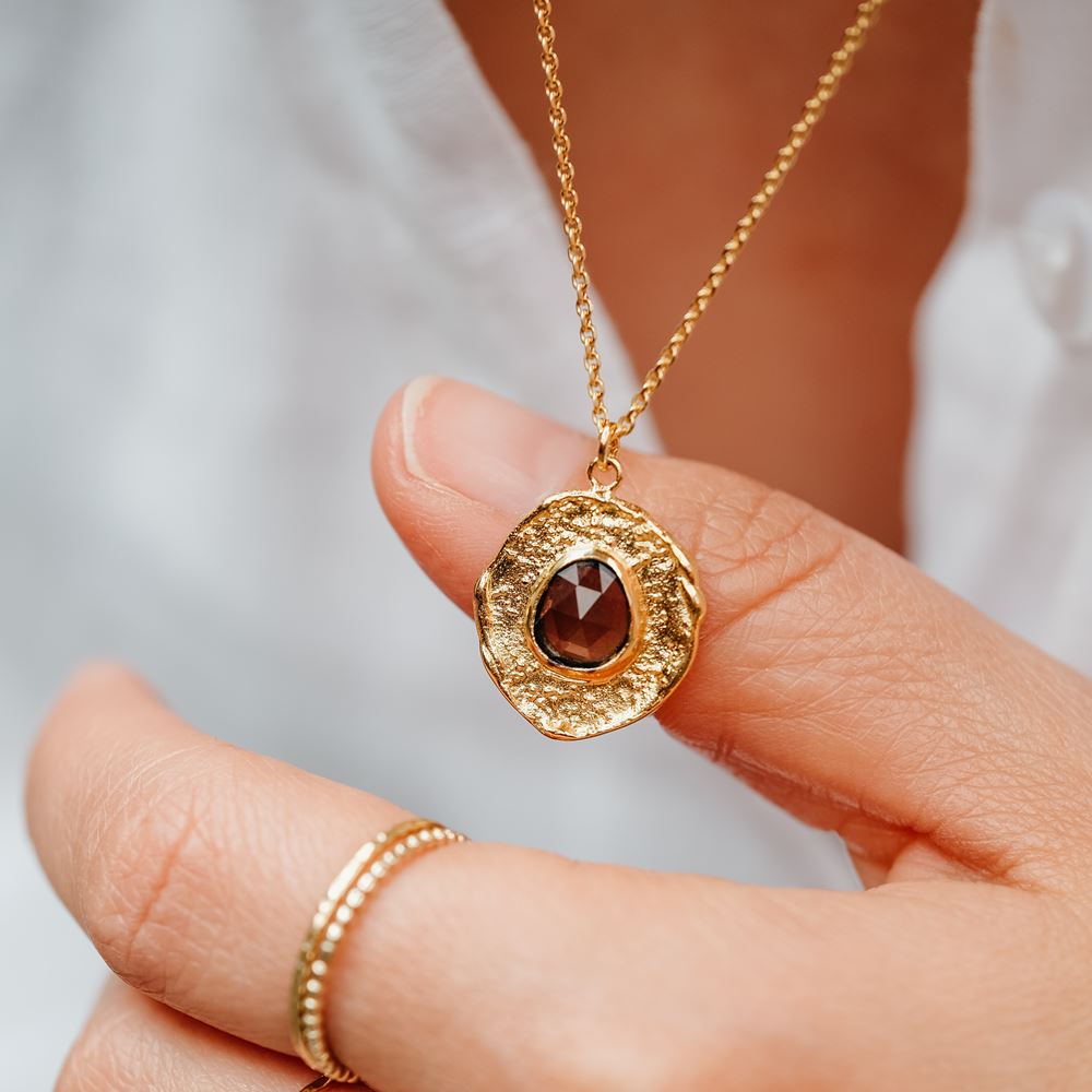 Collier Aura - Ancrage (plaqué or)