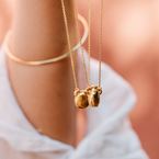 Halsketting Athena (verguld)