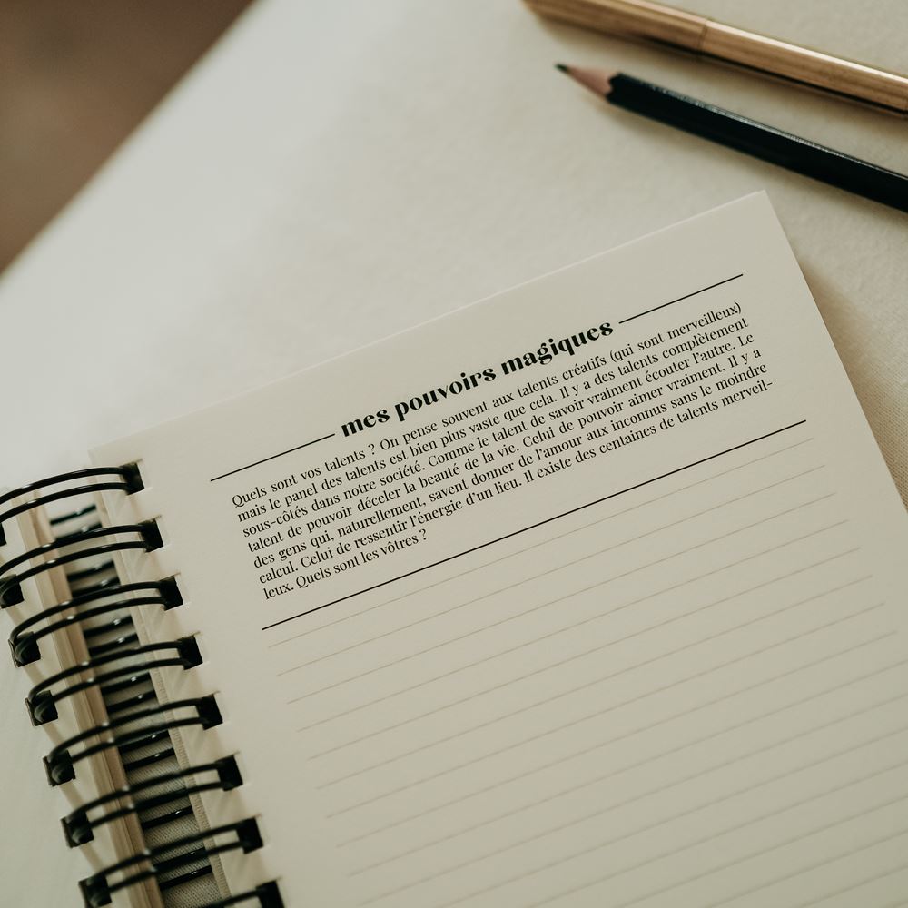 Carnet "Belle Personne: se (re)découvrir pour s'aimer davantage"