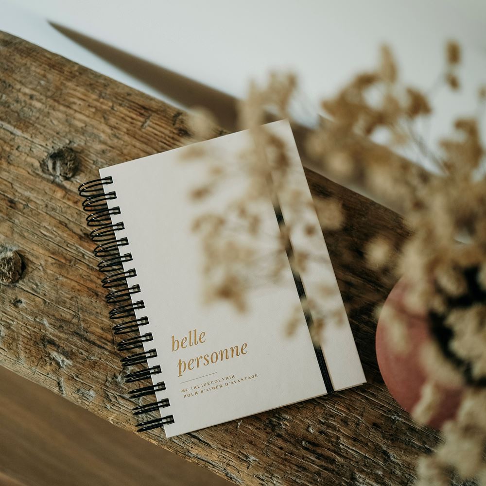 Pochette du carnet "Belle Personne" - Pour la première édition