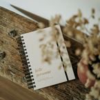 Pochette du carnet "Belle Personne" - Pour la première édition