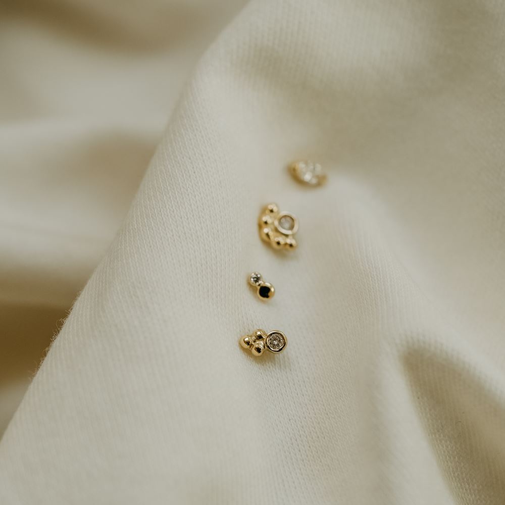 Boucle d'oreille Fée Ornella (or 18k)