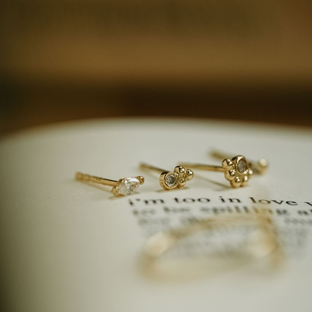 Boucle d'oreille Fée Ornella (or 18k)