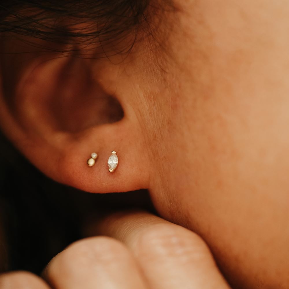 Oorring Fee Clara (18k goud)