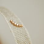 Oorring Fee Lila (18k goud)