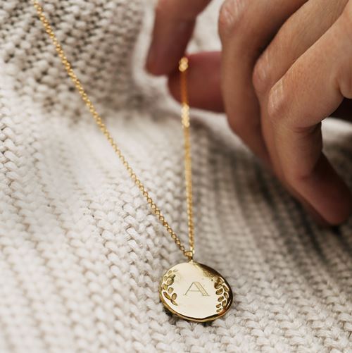 Halsketting "Indruk" n°2 (18k goud)