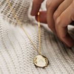 Halsketting "Indruk" n°2 (18k goud)