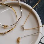 Collier "La reconnaissante" (plaqué or)