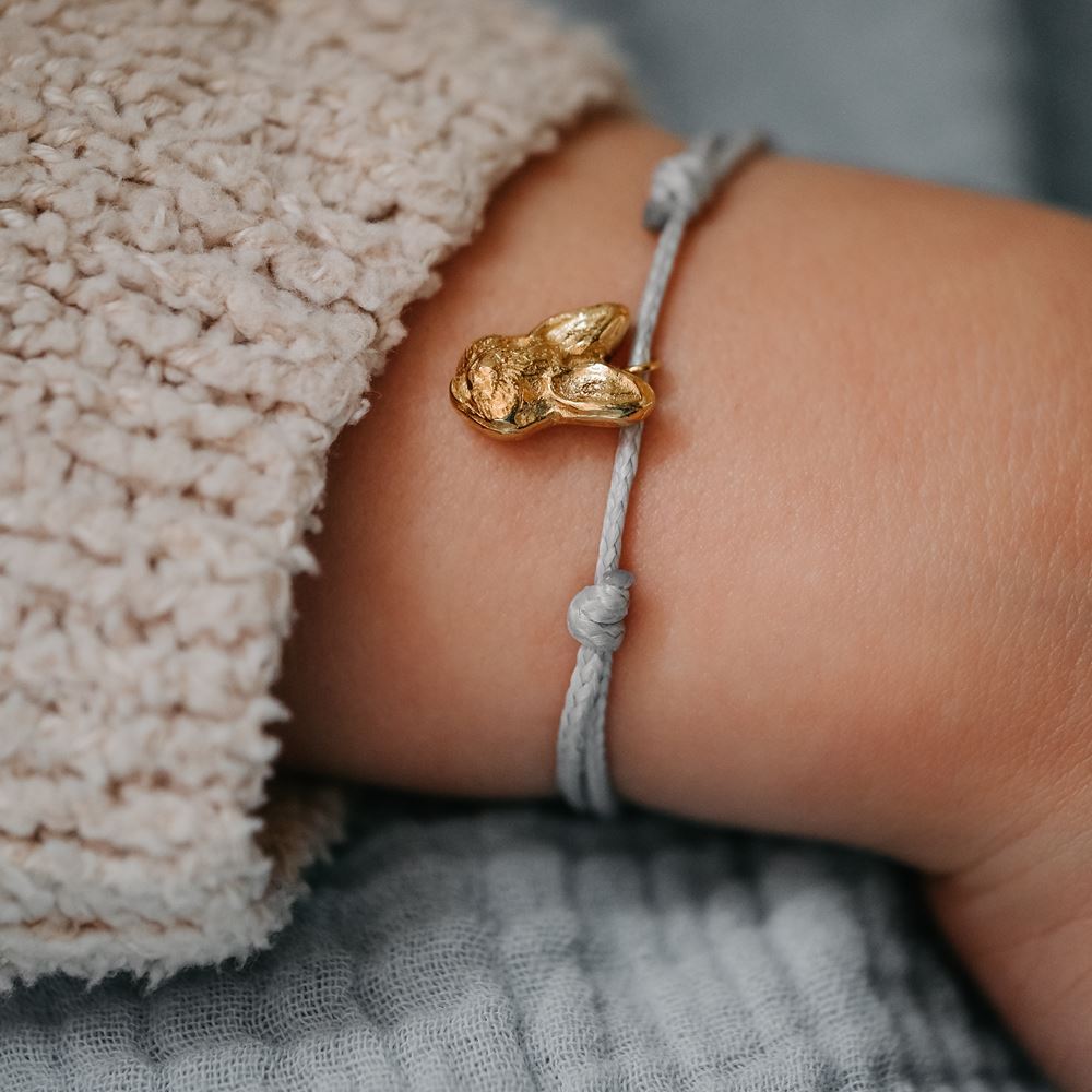 Bracelet "âme d'enfant" - Lapin (argent 925)