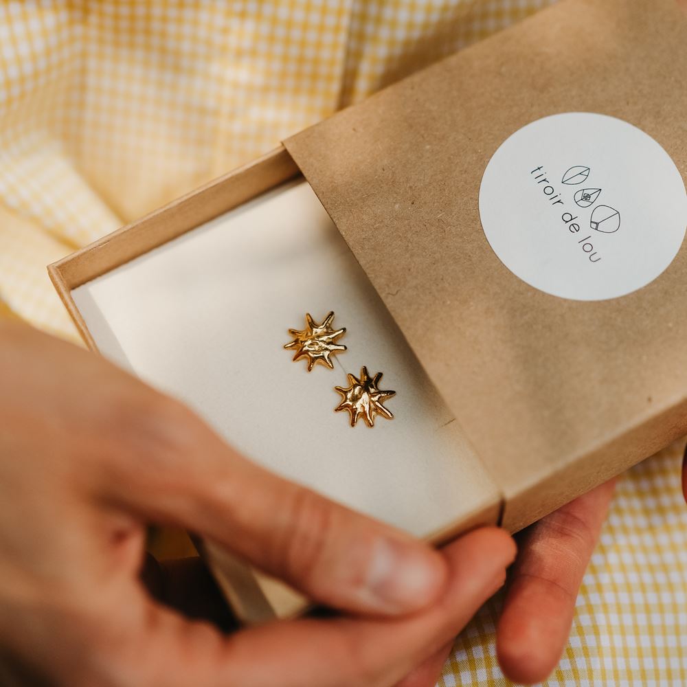 Oorbellen Solstice (verguld)