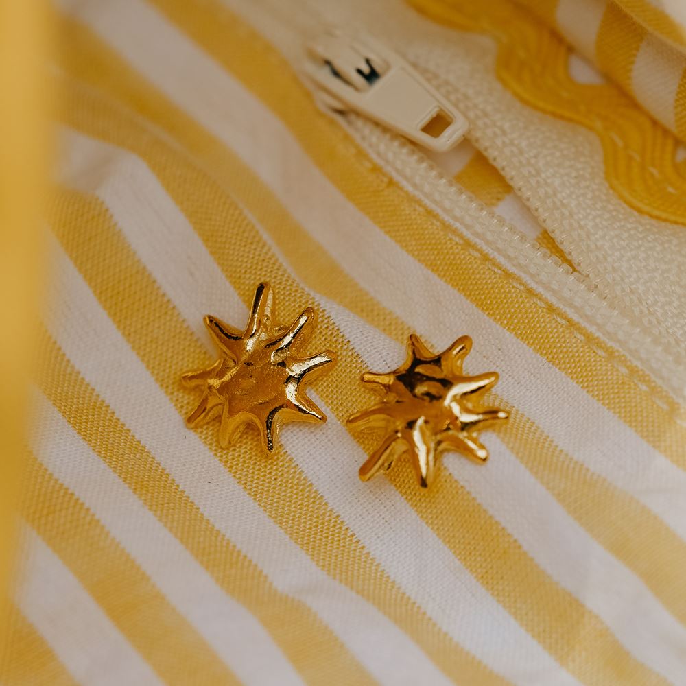 Oorbellen Solstice (verguld)