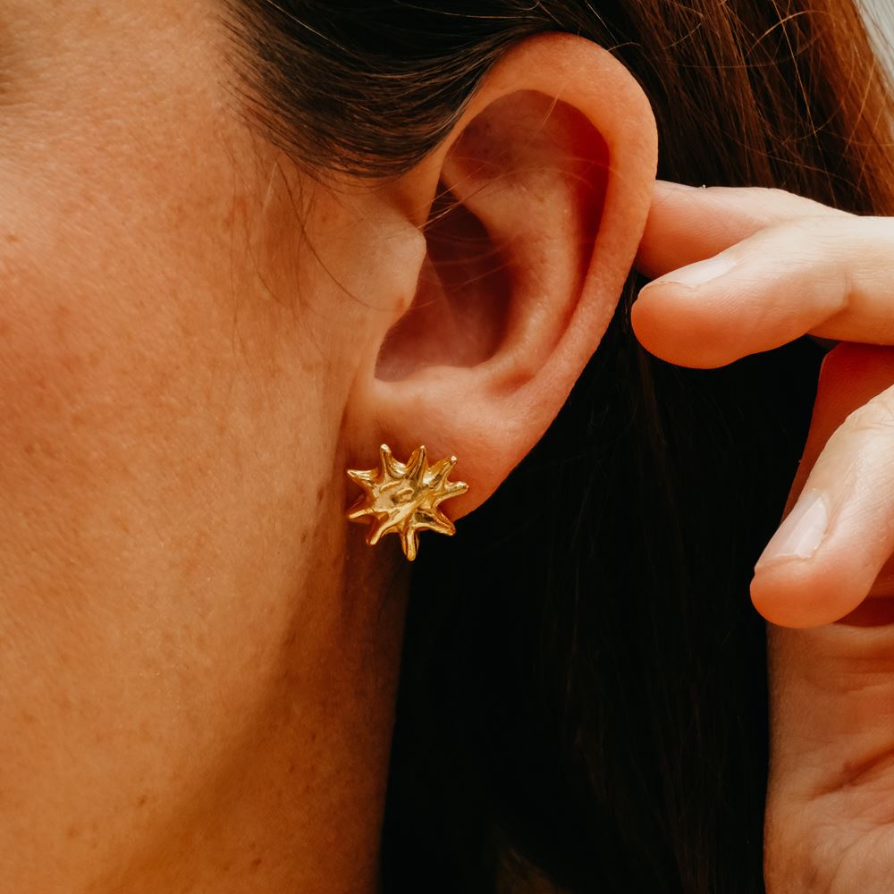 Oorbellen Solstice (verguld)