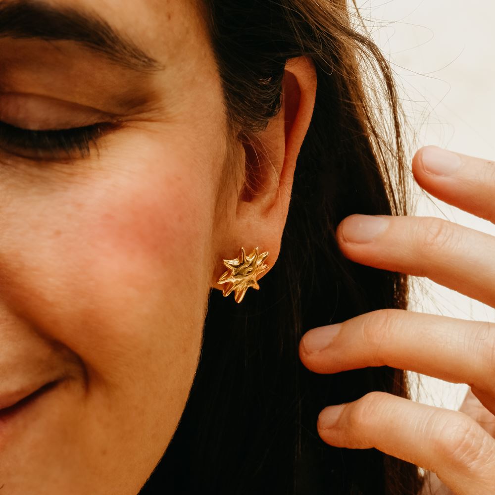 Oorbellen Solstice (verguld)