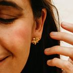 Oorbellen Solstice (verguld)