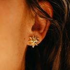 Oorbellen Solstice (verguld)