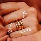 Ring Totem n°3 (18k goud)