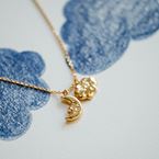 Collier "âme d'enfant" (plaqué or)