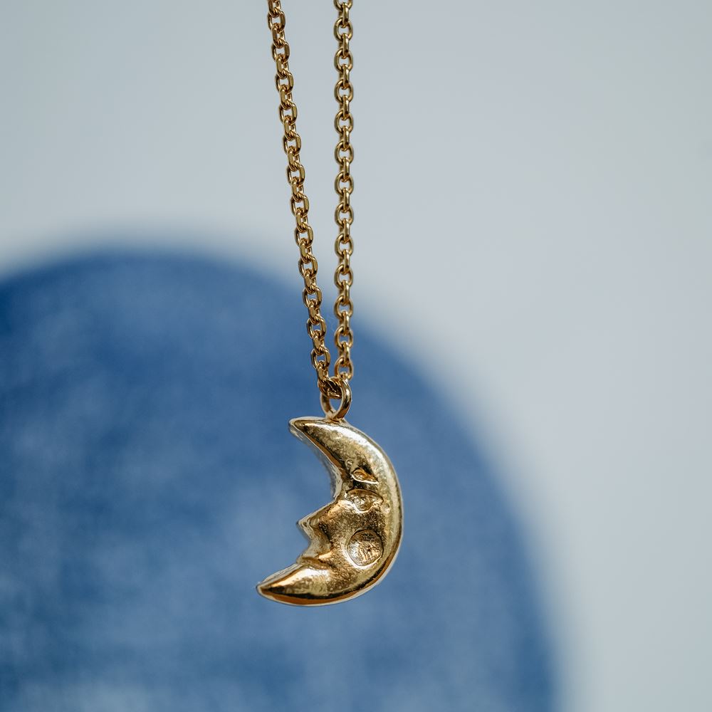 Collier "âme d'enfant" (plaqué or)