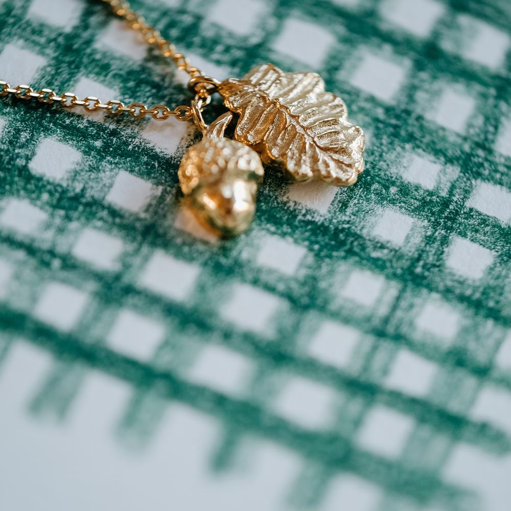 Collier "âme d'enfant" (plaqué or)