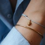 Armband "speelse ziel" (verguld)