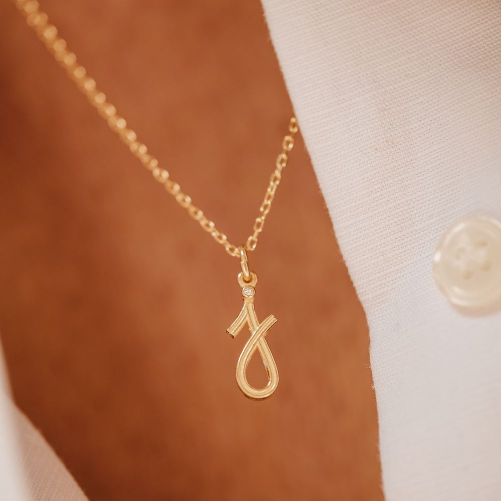 Hangertje "Alfabet" (zilver 925)