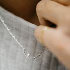 Halsketting "La funambule" (zilver 925)