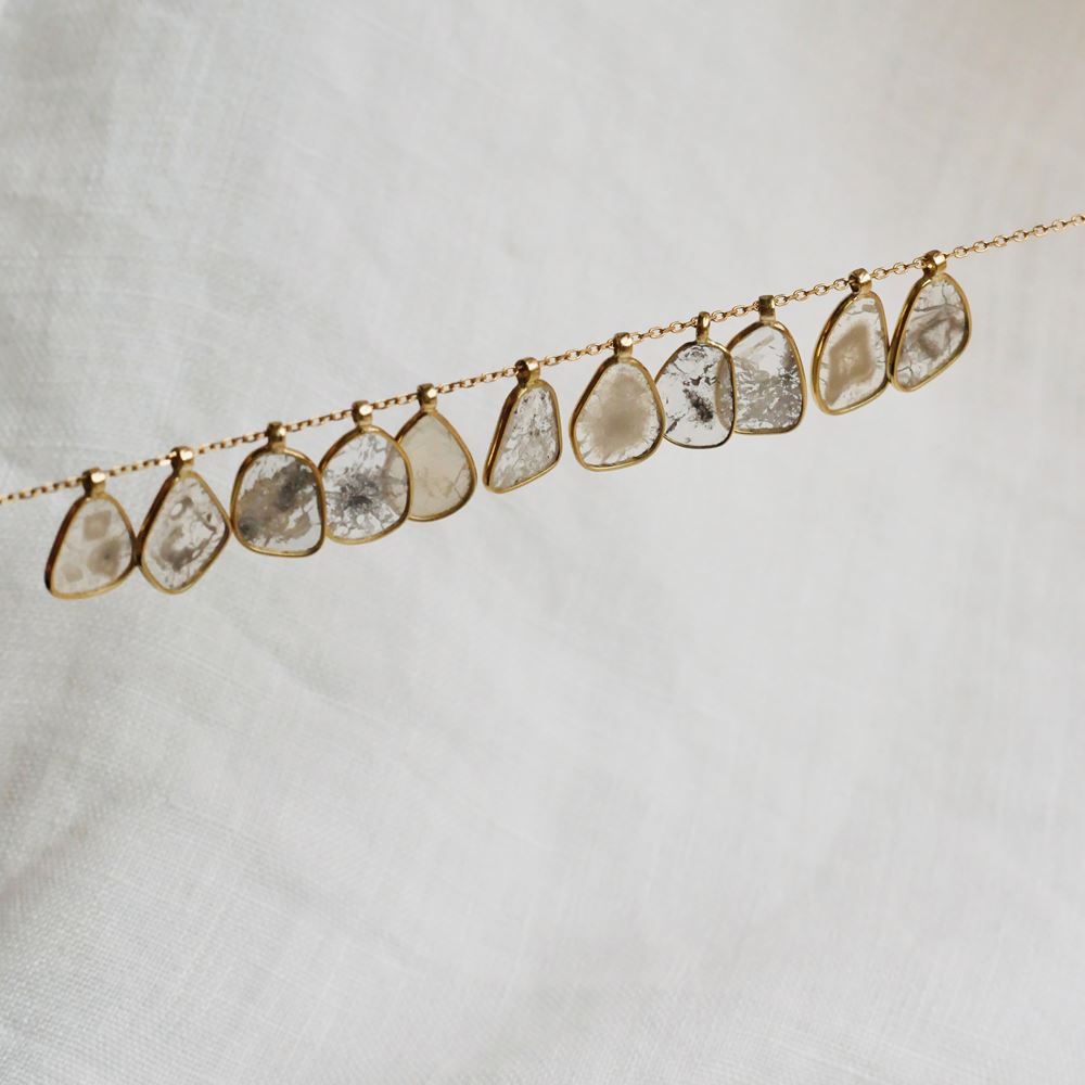 Collier "La Singulière" - pièce unique (or 18k)