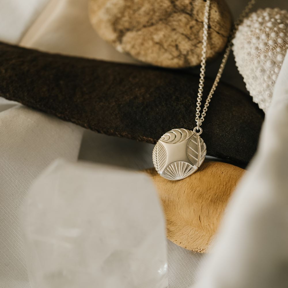 Halsketting "La chamane" (zilver 925)