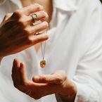Collier "La chamane" (or 18k)