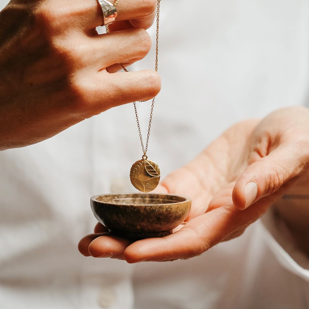Collier "La chamane" (or 18k)