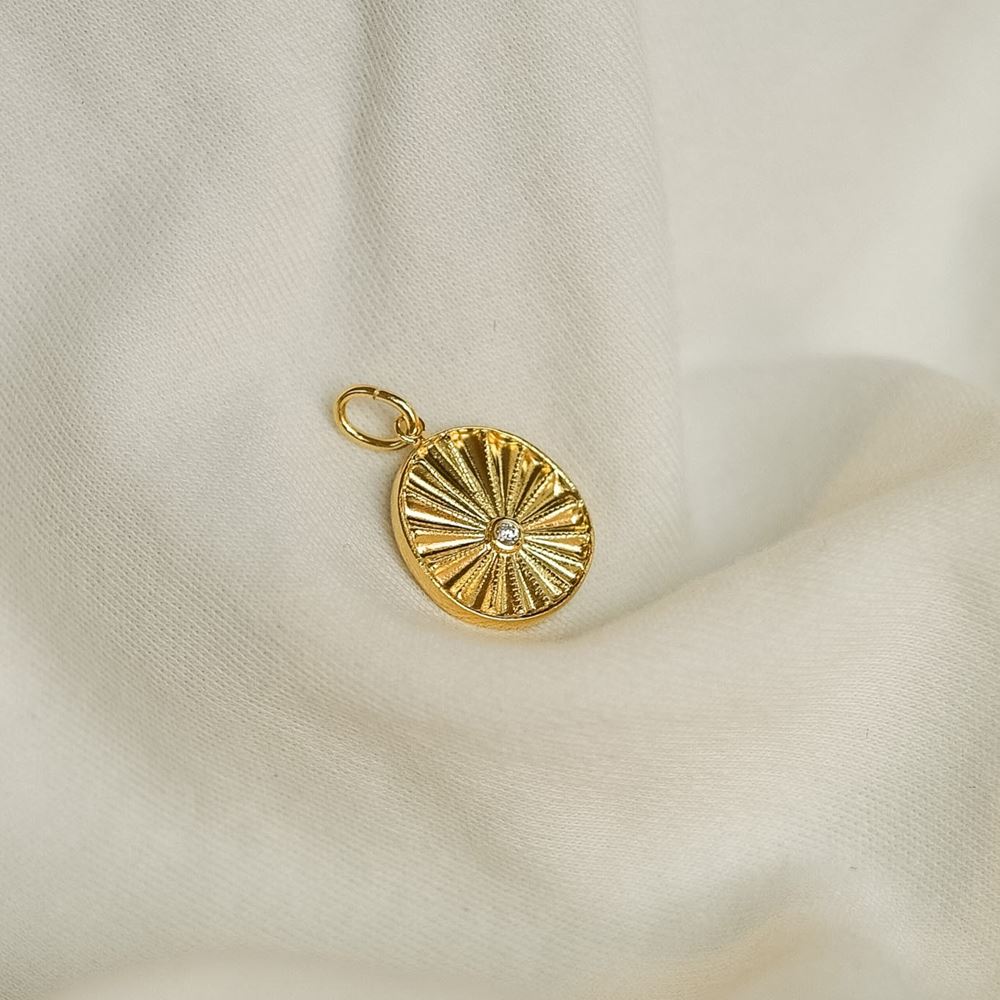 Collier La Rayonnante (plaqué or)